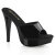 Fabulicious COCKTAIL-501 Mules à plateforme Noir EU-39 / US-9