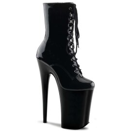 Pleaser Bottines INFINITY-1020 Noir EU-38/US-8