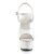 Pleaser Sandales KISS-209 Blanc EU-36/US-6