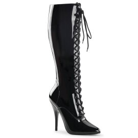Pleaser SEDUCE-2020 Bottes Vernis Noir EU-37/US-7