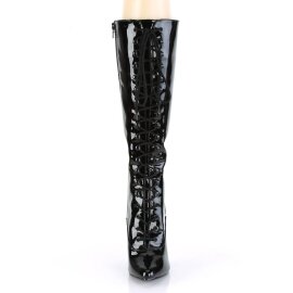Pleaser SEDUCE-2020 Bottes Vernis Noir EU-37/US-7