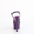 Pleaser ADORE-709GP Sandales à plateforme Revêtement laqué Paillettes Lilas foncé EU-42 / US-12