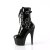 Pleaser ADORE-1043 Bottines à plateforme Vernis Noir EU-42/US-12