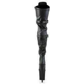 Pleaser Bottes cuissardes FLAMINGO-3028 Noir EU-39/US-9