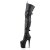 Pleaser Bottes cuissardes FLAMINGO-3028 Noir EU-39/US-9