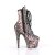 Pleaser ADORE-1020SPWR Bottines à plateforme Serpent Rose EU-37/US-7