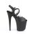 Pleaser FLAMINGO-824 Sandales à plateforme Cuir synthétique Noir EU-37/US-7