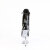 Pleaser ADORE-1020 Bottines à plateforme Revêtement laqué Transparent Noir EU-44 / US-14