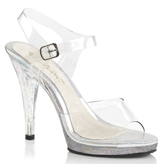 Fabulicious FLAIR-408MG Sandales Transparent EU-44 / US-14
