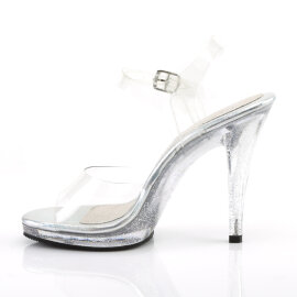 Fabulicious FLAIR-408MG Sandales Transparent EU-44 / US-14