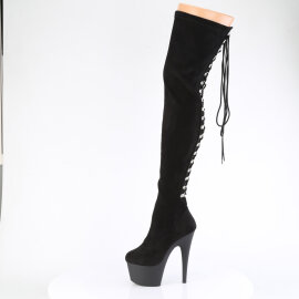 Pleaser ADORE-3063 Cuissardes à plateforme Noir EU-43 / US-13