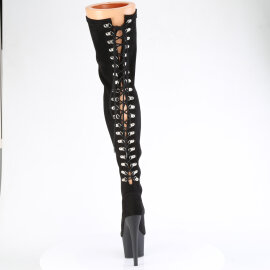 Pleaser ADORE-3063 Cuissardes à plateforme Noir EU-43 / US-13