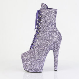 Pleaser ADORE-1020GWR Bottines à plateforme Paillettes Lilas EU-39 / US-9
