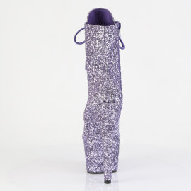 Pleaser ADORE-1020GWR Bottines à plateforme Paillettes Lilas EU-39 / US-9