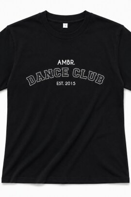 AMBR Designs T-Shirt Dance Club Noir S