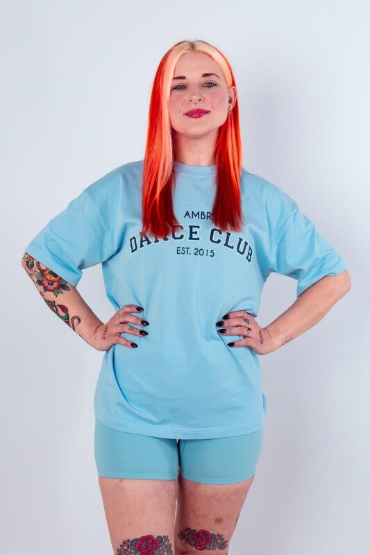AMBR Designs T-Shirt Dance Club Bleu M