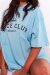 AMBR Designs T-Shirt Dance Club Bleu M