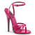 Devious DOMINA-108 Sandales Revêtement laqué Rose EU-37 / US-7