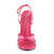 Devious DOMINA-108 Sandales Revêtement laqué Rose EU-37 / US-7