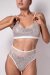 Polerina Haut Nixa Sequins Argent M