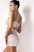 Polerina Bike Shorts Sequins Argent