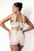 Polerina Bike Shorts Sequins Argent L