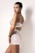 Polerina Bike Shorts Sequins Argent L
