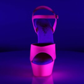 Pleaser Sandales KISS-209UV Néon-Rose EU-41/US-11
