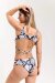 Pole Addict Short Capri Black White Snake