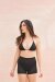 Lunalae Short High Waist Gianna Mesh Noir