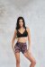 Lunalae Haut Sienna Mesh Cut Out Bra Noir