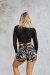 Lunalae Haut Sienna Wrap Around Mesh Noir