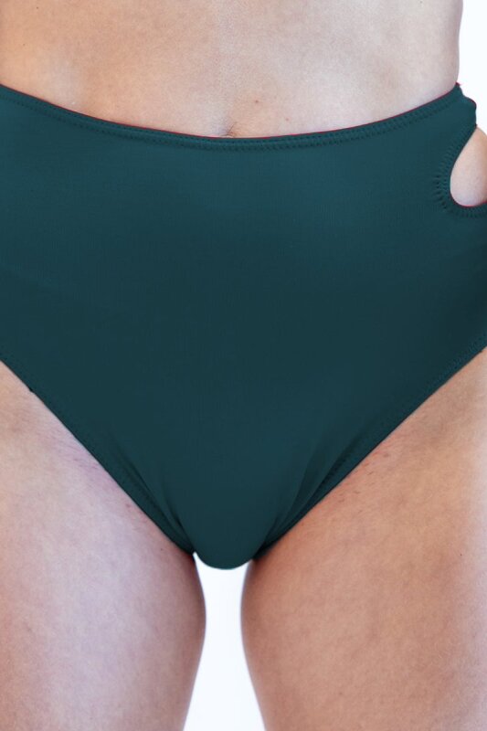 Les Polettes Short Charlie Bleu Pétrole