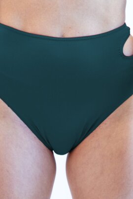 Les Polettes Short Charlie Bleu Pétrole