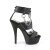 Pleaser Sandales KISS-261 Noir EU-36/US-6