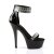 Pleaser Sandales KISS-269RS Noir EU-42/US-12