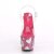 Pleaser Sandales LOVESICK-708HEART Transparent Rose Strass EU-35/US-5