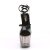 Pleaser Sandales LOVESICK-712T Transparent Noir EU-41/US-11