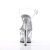 Pleaser Sandales MOON-708 Transparent Argent EU-35/US-5