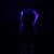 Pleaser Sandales MOON-708FLM Transparent Noir EU-38/US-8