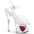 Pleaser Sandales MOON-708HRS Transparent EU-37/US-7