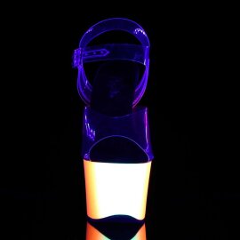 Pleaser Sandales RAINBOW-308UV Transparent...