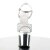 Pleaser Sandales REVOLVER-709G Argent Multi Paillettes Chrome EU-41/US-11