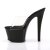 Pleaser Mules SKY-301 Transparent Noir EU-35/US-5