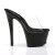 Pleaser Mules SKY-301 Transparent Noir EU-37/US-7