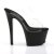 Pleaser Mules SKY-302 Transparent Noir EU-38/US-8