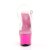 Pleaser Sandales SKY-308 Transparent Rose Chrome EU-35/US-5