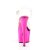 Pleaser Sandales SKY-308 Transparent Rose Chrome EU-35/US-5