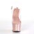 Pleaser Sandales SKY-308 Transparent Or Rose Chrome EU-41/US-11
