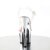 Pleaser Sandales SKY-308 Transparent Argent Chrome EU-35/US-5
